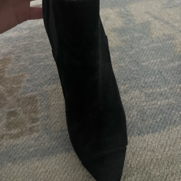 Tory Burch black suede booties - Picture 8 of 10